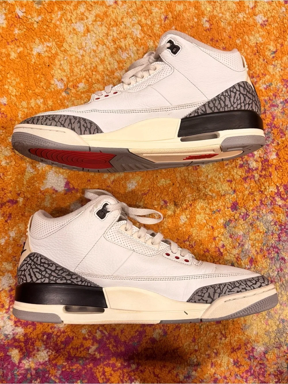 Jordan 3 retro white cement reimagined